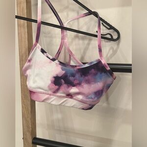 Purple Patterned Lululemon Sports Bra 6